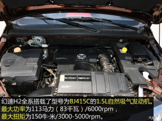 �����y�� ��������H2 2015�� 1.5L�ք�(d��ng)���m��BJ415C